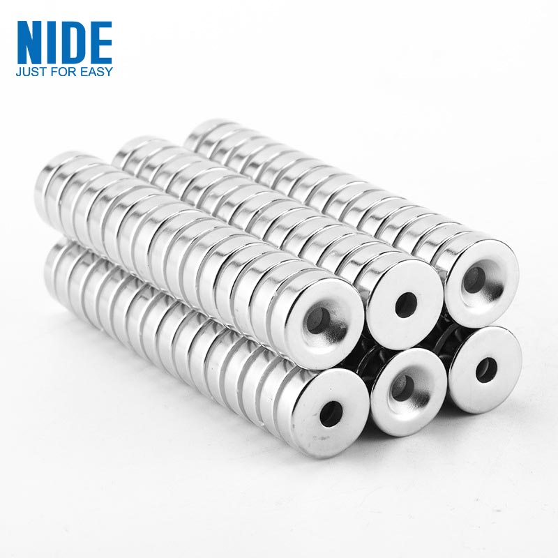 Round Neodymium Sintered NdFeB Magnet nge Hole